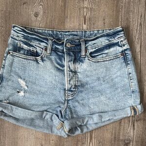 Old navy, Denim Blue Women's Shorts button fly size 8